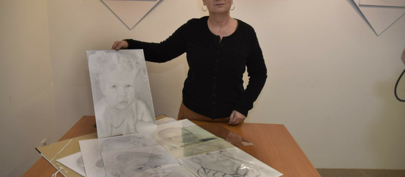 Nathalie Ducoulombier expose à la Médiathèque 