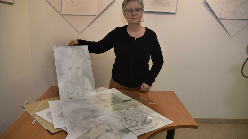 Nathalie Ducoulombier expose à la Médiathèque 