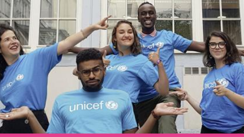 Devenez jeune ambassadeur bénévole de l'UNICEF !