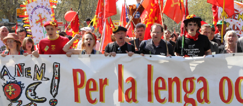 Mobilisations pour sauver l'enseignement de la langue Occitane 