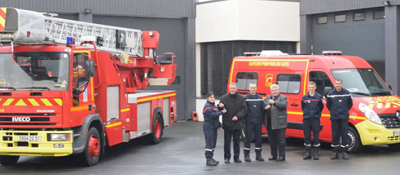 Deux nouveaux véhicules pour le centre de secours