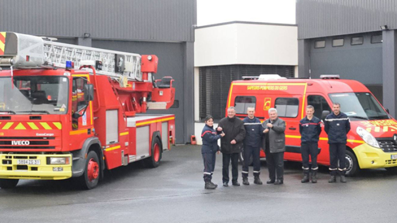 Deux nouveaux véhicules pour le centre de secours