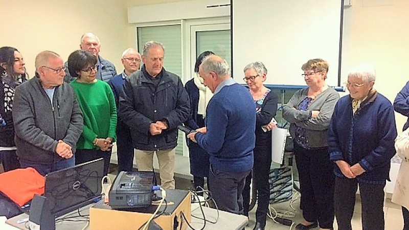 Jo Muniente à l'honneur pour ses années de bénévolat 