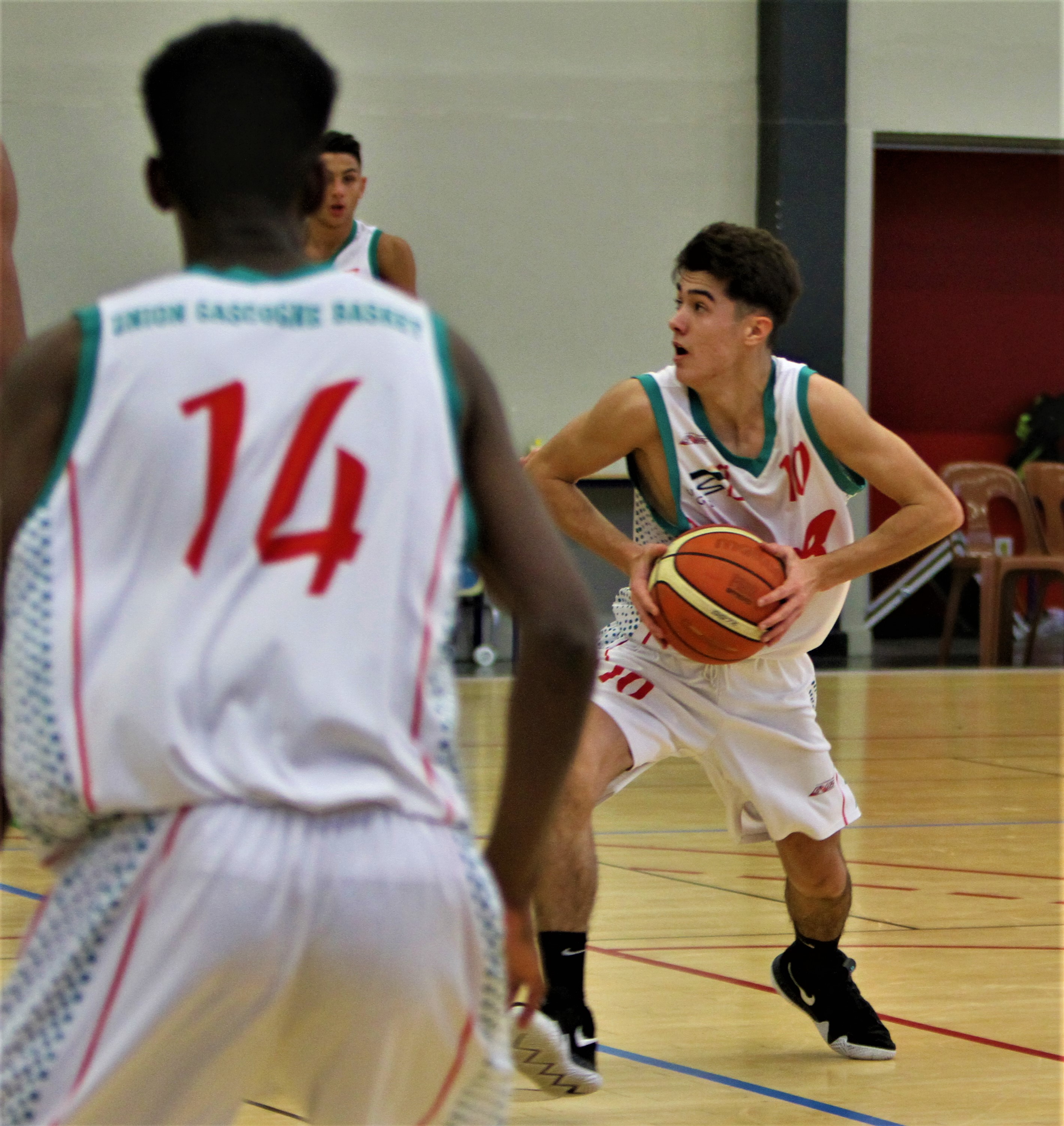 Titouan Fonteyne pour l'UGB.