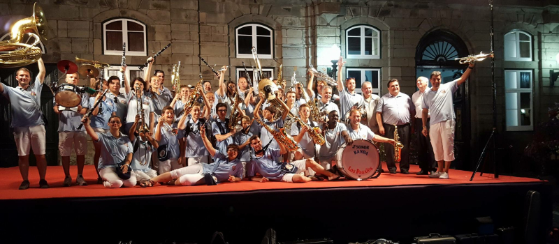 Soirée bandas avec le comité de jumelage 