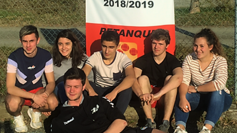 Premier championnat départemental UNSS de pétanque