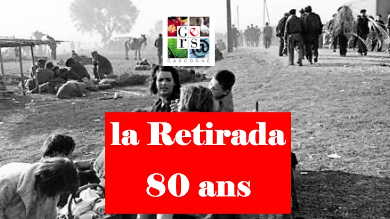 "la Retirada" il y a 80 ans.