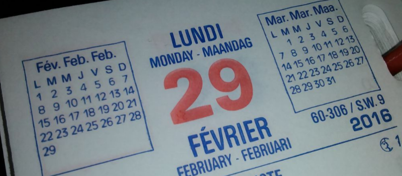 Natifs du 29 février, les défavorisés du calendrier ! 
