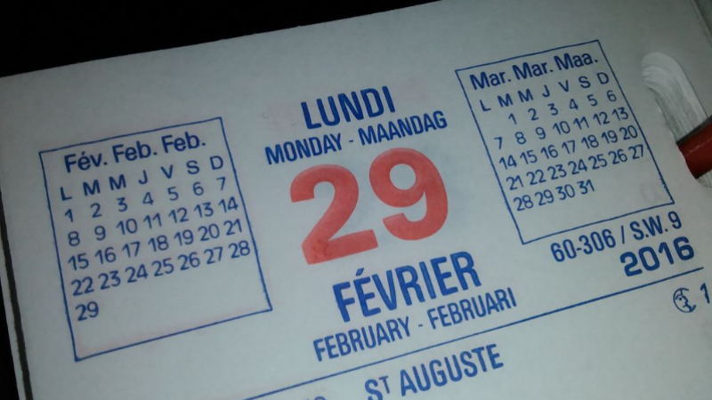 Natifs du 29 février, les défavorisés du calendrier ! 