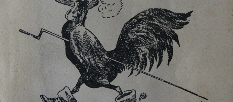 La poule noire gasconne à l'honneur à table et... en poésie 