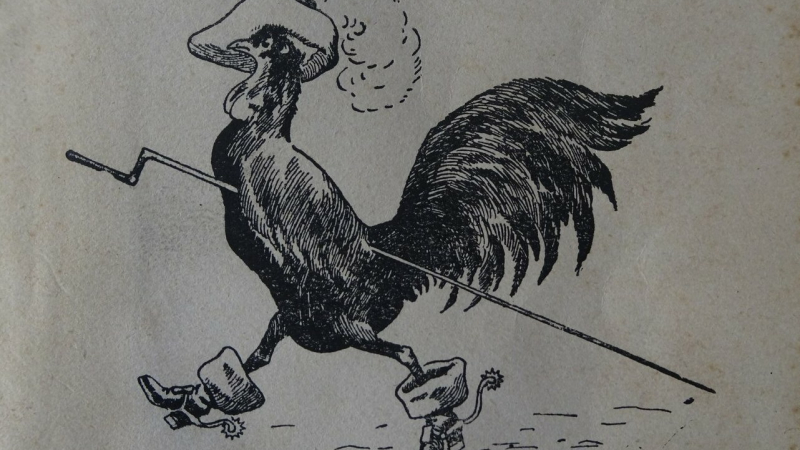 La poule noire gasconne à l'honneur à table et... en poésie 