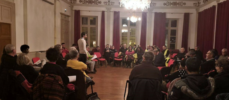 Réunion dans le cadre du Grand Débat National