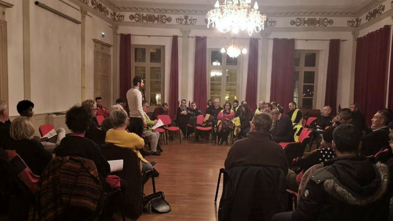 Réunion dans le cadre du Grand Débat National