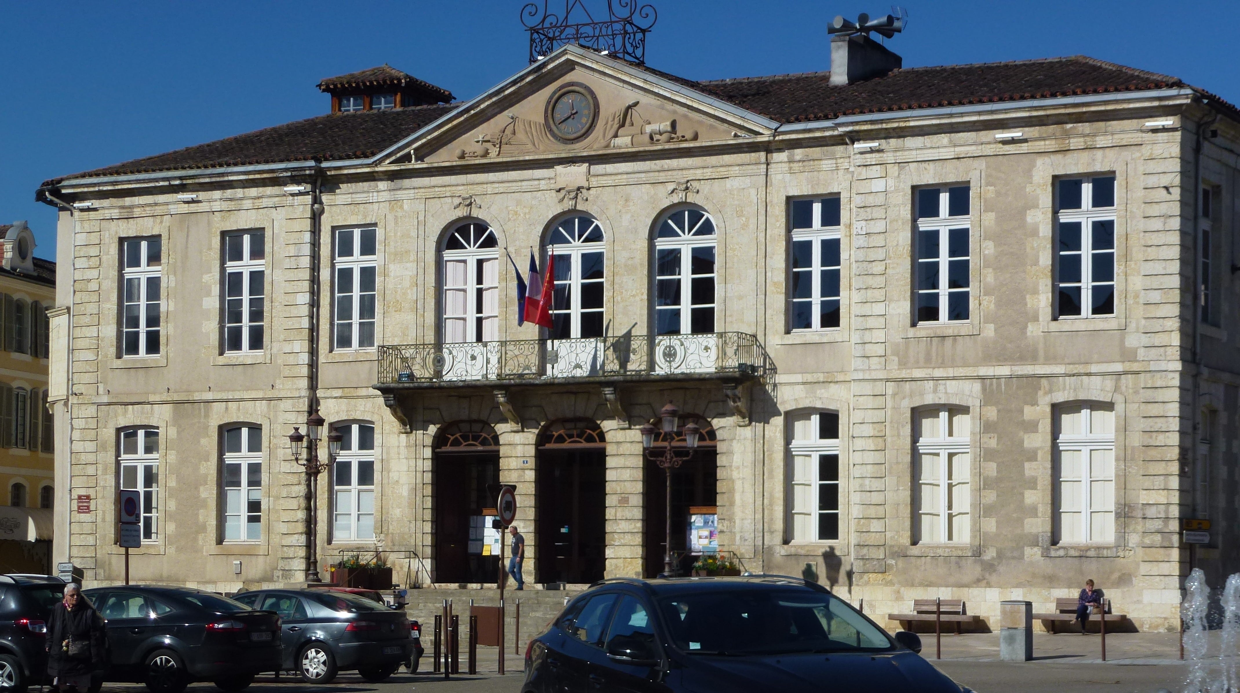 La mairie - Le théâtre à Auch. Photo ED
