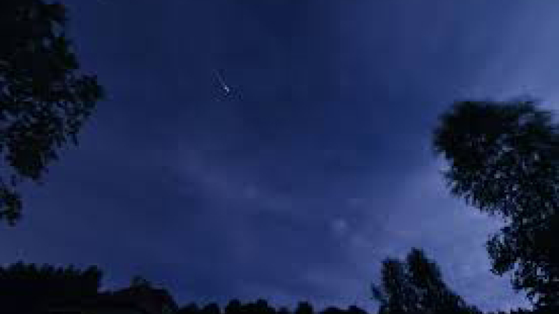 Un "Bolide" traverse le ciel de la région