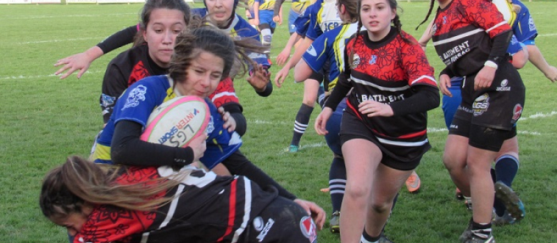 Les cadettes en Championnat, samedi
