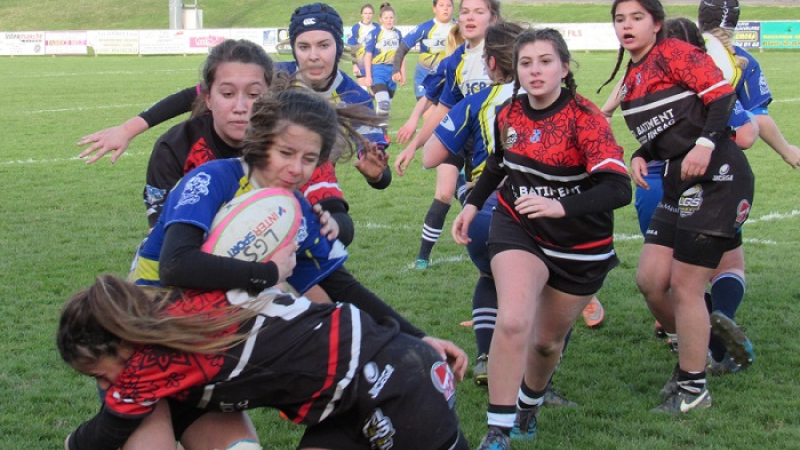 Les cadettes en Championnat, samedi
