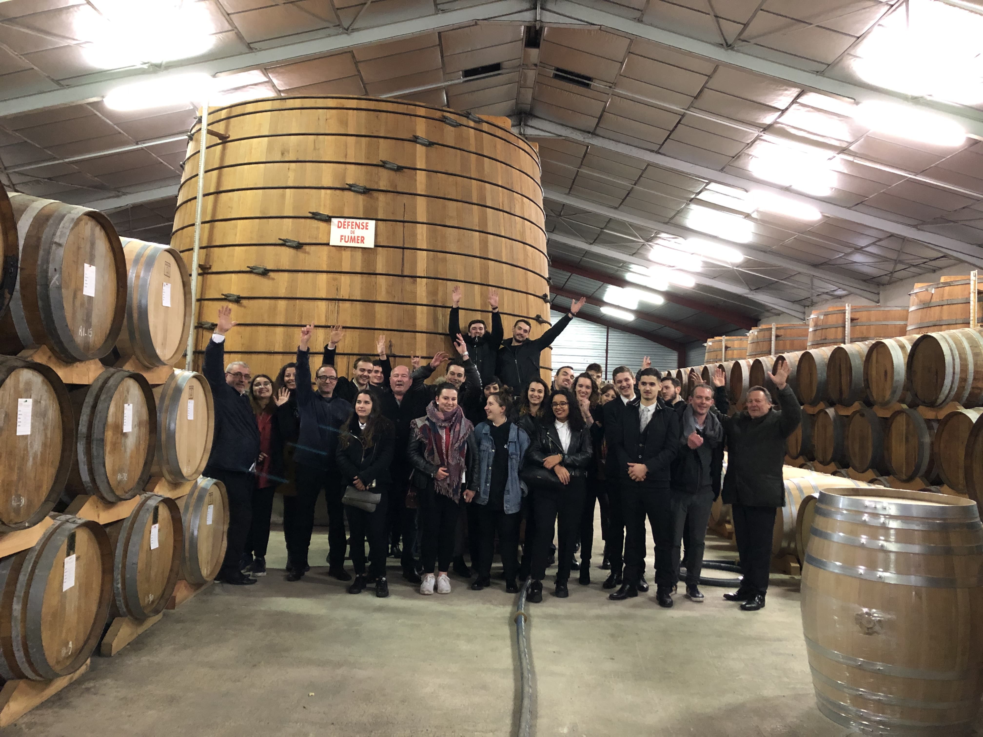 Visite de la cave Les Hauts de Montrouge