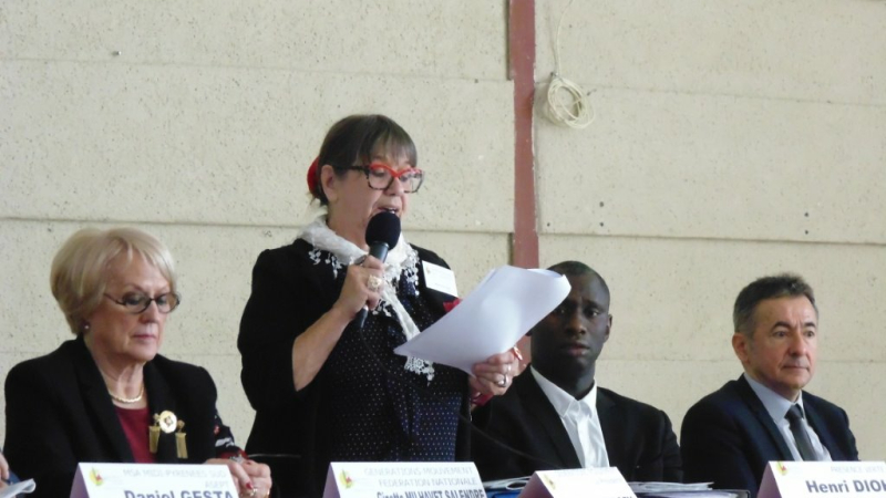 Générations mouvement en assemblée générale à Ordan-Larroque 
