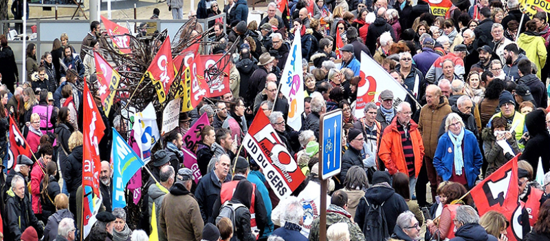 L'intersyndicale gersoise va sortir ses cartons rouges