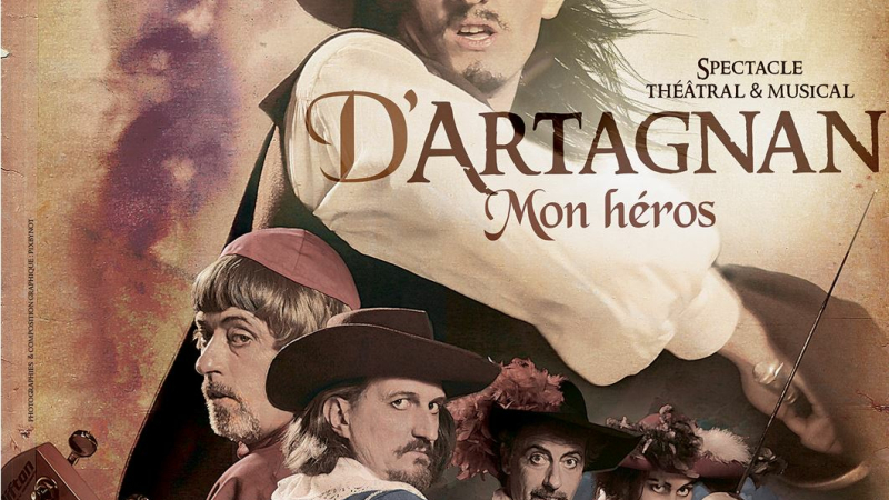 D'Artagnan sur la scène mirandaise