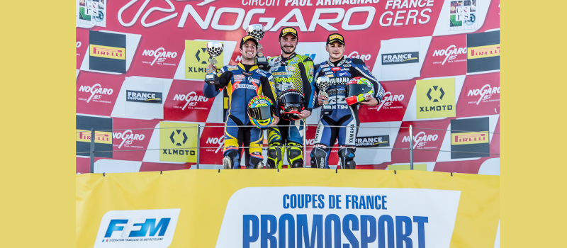 Championnat de France Promosport à Nogaro: motos en fête  