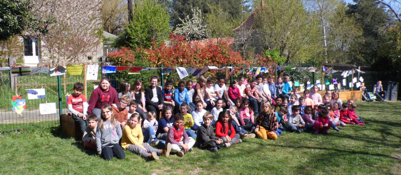 La "Grande Lessive" biannuelle à l'école