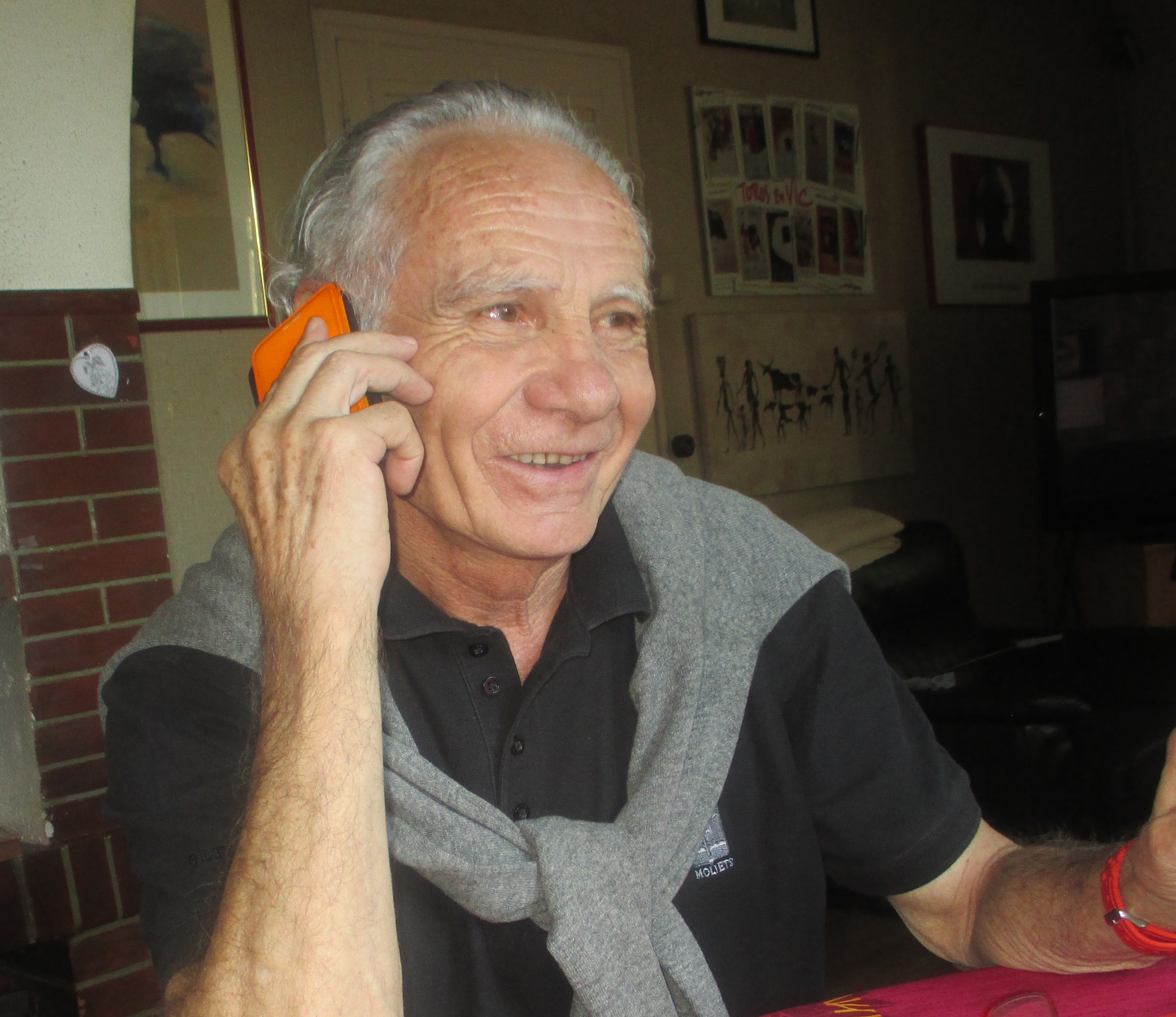 Le président du club taurin vicois André Cabannes