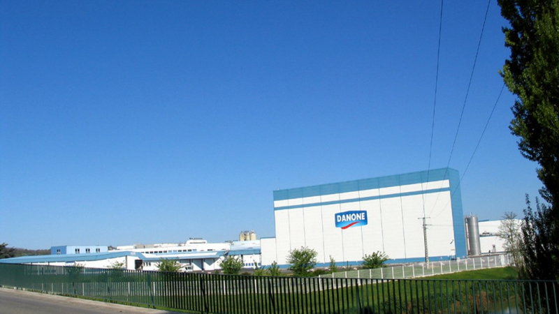 Grève à l’usine Danone