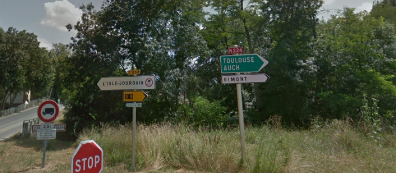 Travaux sur la RN 224