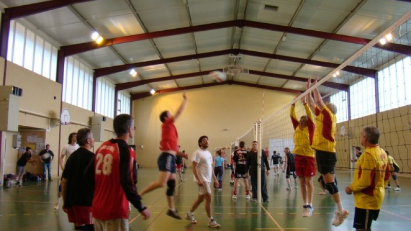 Compétition de volley-ball