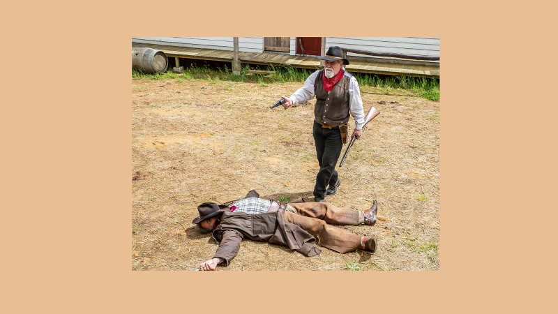 TF 1 vient au Far West tout près d’Aignan  