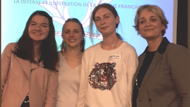Coline et Naïs ont été récompensées