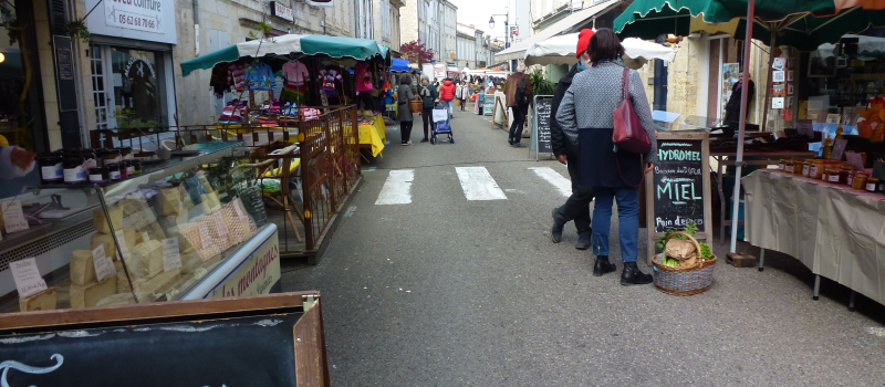 A la découverte du marché de plein vent