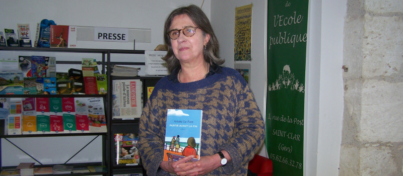 Une soirée littéraire avec, comme invitée, Ariane Le Fort, écrivain belge