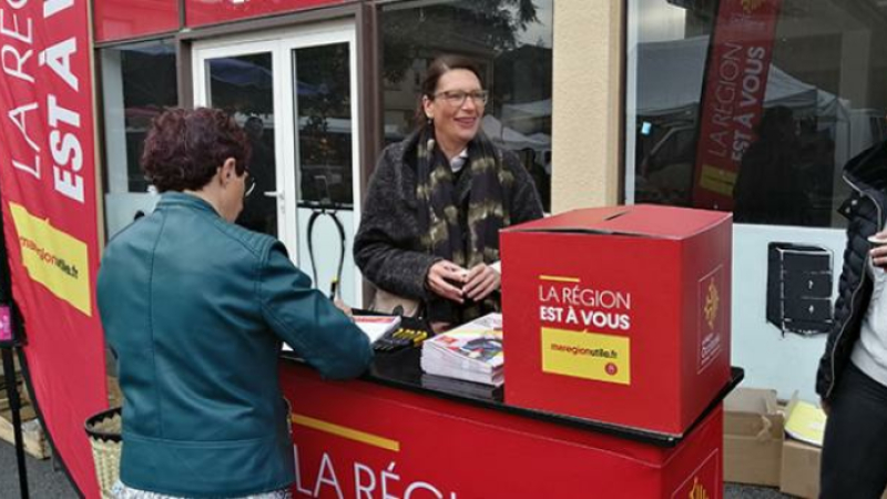 La région est à vous