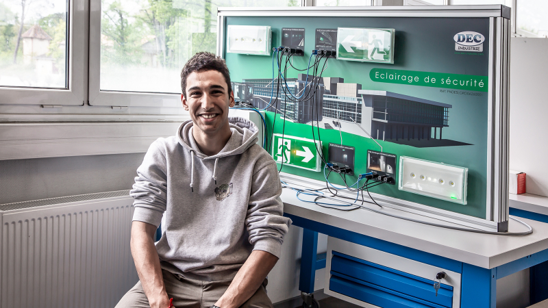Un élève brillant au lycée de Nogaro section pro  
