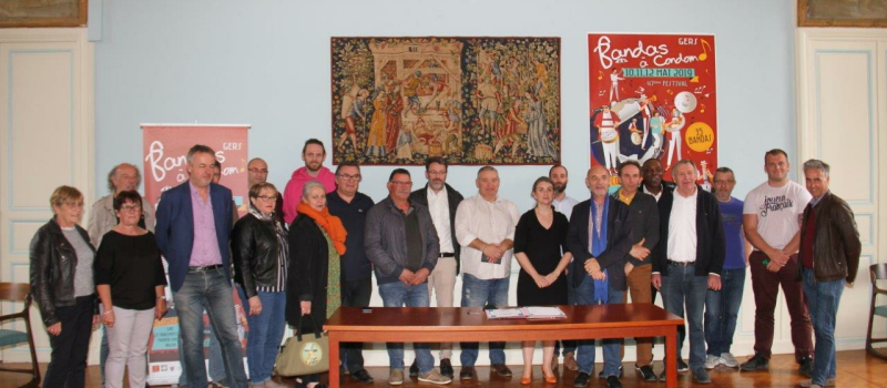 Bandas 2019 : Signature de la charte Label Fête