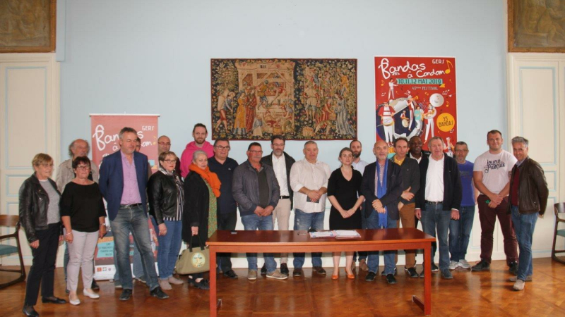 Bandas 2019 : Signature de la charte Label Fête