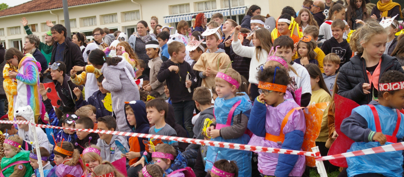 Les écoles Olléris fêtaient Carnaval jeudi dernier
