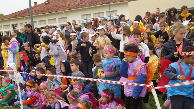 Les écoles Olléris fêtaient Carnaval jeudi dernier