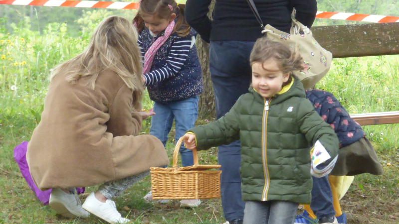 Chasse aux œufs à la Chapelle