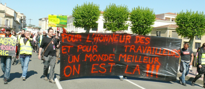 Ce sont 700 personnes qui ont participé à la manifestation du 1er mai