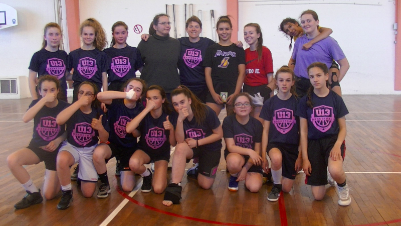 Journée basket pour les jeunes Jacquettes 