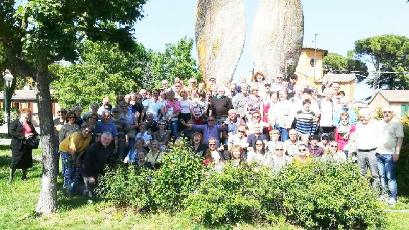 Français et Italiens ont fêté en chanson, le 1er mai, à Ravenne (Italie) 