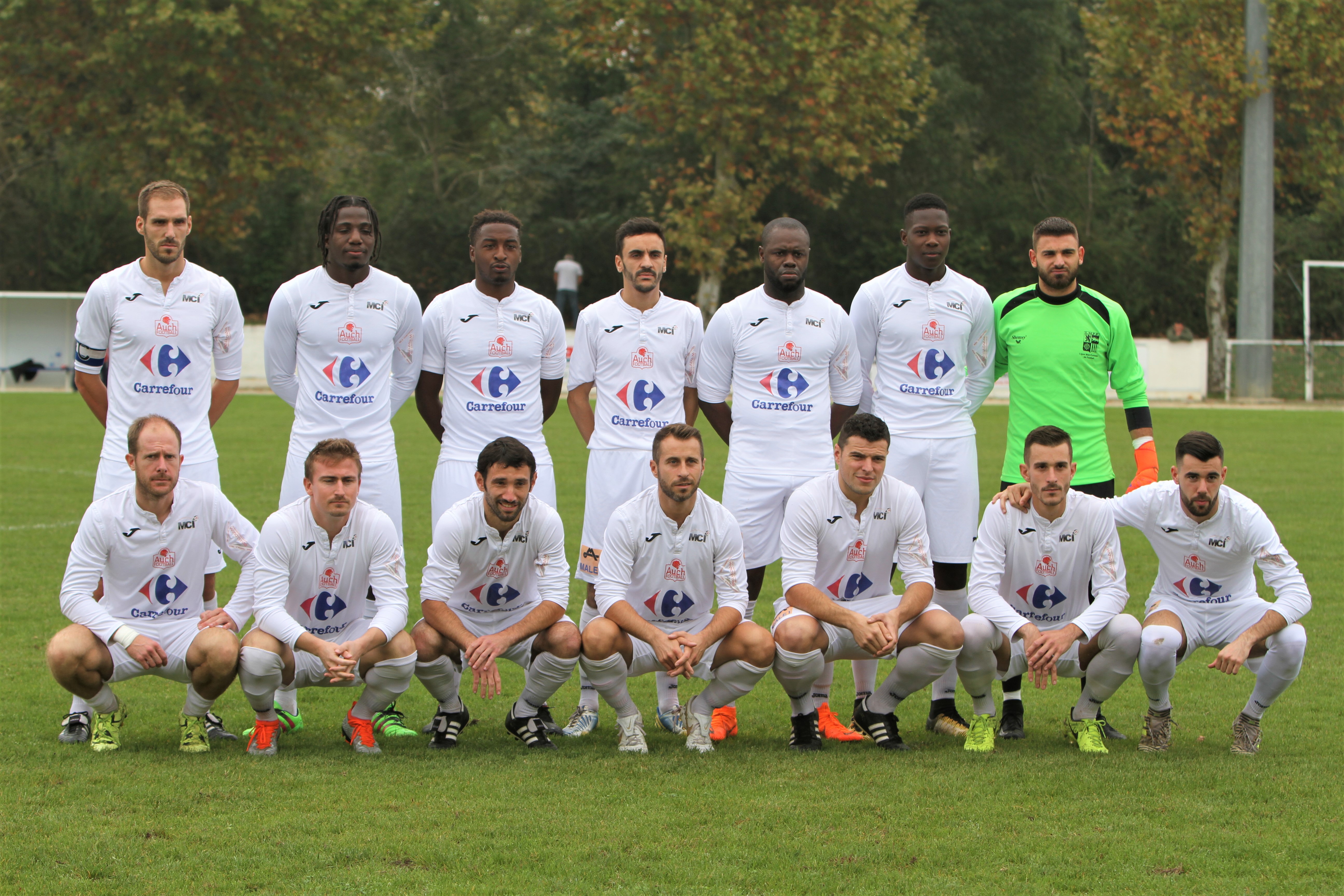 Auch, ici lors du match à Fleurance, jouera en National 3 la saison prochaine.
