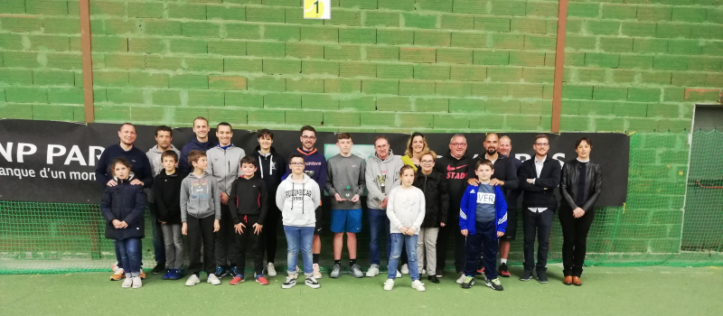 Succès mérité du tournoi de tennis
