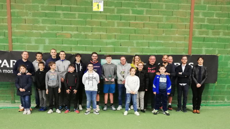Succès mérité du tournoi de tennis