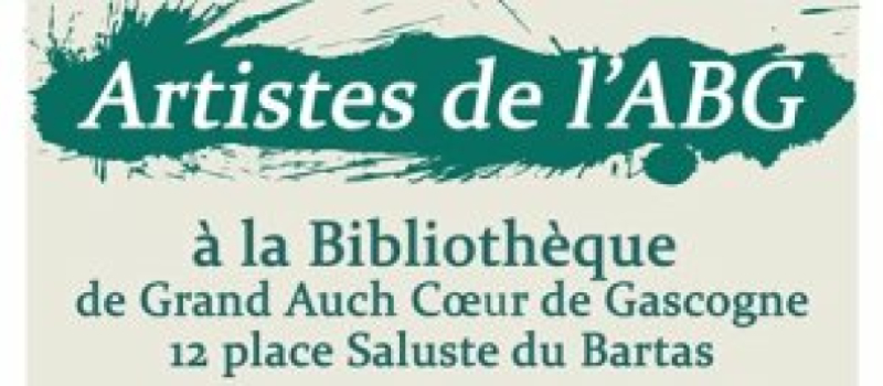 Exposition de l'Atelier des Berges du Gers à la bibliothèque