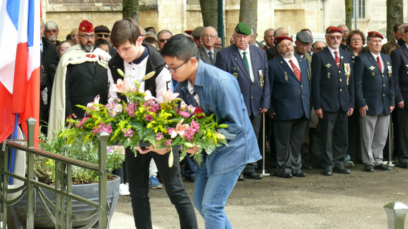 Cérémonie du 74ème anniversaire de la victoire du 8 mai 1945
